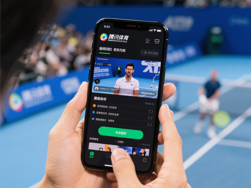 腾讯体育手机在线直播直播_腾讯体育手机在线直播比赛直播免费在线观看高清直播-NBA直播吧 例如一位喜欢网球的用户,通过手机端进入赛